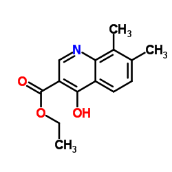 ETHYL 4-HYDROXY-7,8-DIMETHYLQUINOLINE-3-CARBOXYLATE picture