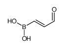 [(E)-3-oxoprop-1-enyl]boronic acid结构式