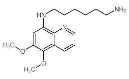 N-(5,6-dimethoxyquinolin-8-yl)hexane-1,6-diamine Structure
