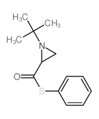 2-Aziridinecarbothioicacid, 1-(1,1-dimethylethyl)-, S-phenyl ester picture