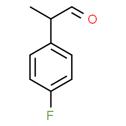 Benzeneacetaldehyde, 4-fluoro-alpha-methyl-, (alphaR)- (9CI) structure