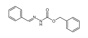 Benzaldehyde benzyloxycarbonylhydrazone Structure