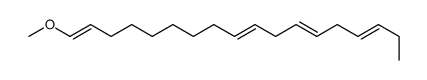 (1E,9E,12E,15E)-1-Methoxy-1,9,12,15-octadecatetraene Structure