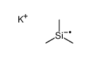 potassium,trimethylsilanide Structure