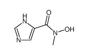 (9ci)-n-羟基-n-甲基-1H-咪唑-4-羧酰胺结构式