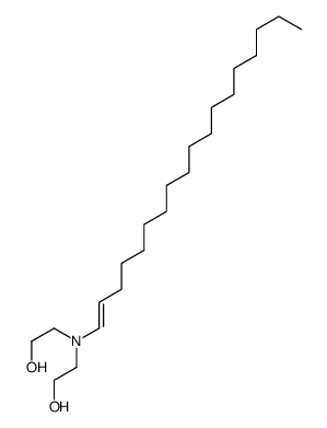 2-[2-hydroxyethyl(octadec-1-enyl)amino]ethanol Structure