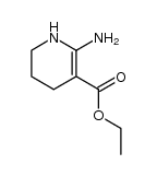 2-amino-1,4,5,6-tetrahydro-pyridine-3-carboxylic acid ethyl ester Structure