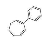 2-phenyl-1,3-cycloheptadiene结构式