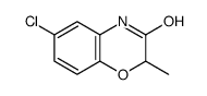 6-氯-2-甲基-2H-1,4-苯并恶嗪-3(4H)-酮结构式