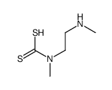 methyl-[2-(methylamino)ethyl]carbamodithioic acid结构式