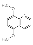 5,8-二甲氧基喹啉结构式