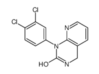 1-(3,4-dichlorophenyl)-3,4-dihydropyrido[2,3-d]pyrimidin-2-one结构式