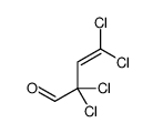 2,2,4,4-tetrachlorobut-3-enal结构式