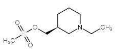 3-Piperidinemethanol,1-ethyl-,methanesulfonate(ester),(3S)-(9CI) picture