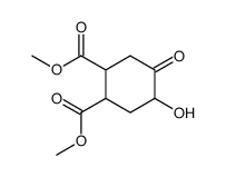 dimethyl 4-hydroxy-5-oxocyclohexane-1,2-dicarboxylate Structure