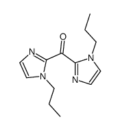 bis(1-propylimidazol-2-yl)methanone结构式