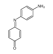 N-(p-Aminophenyl)-p-benzoquinone monoimine structure