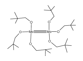 Mo2(neopentoxide)6 Structure