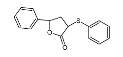 (3S,5R)-5-phenyl-3-phenylsulfanyloxolan-2-one Structure
