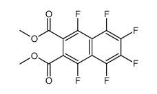 1,4,5,6,7,8-Hexafluoro-naphthalene-2,3-dicarboxylic acid dimethyl ester结构式
