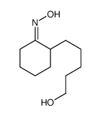 5-(2-hydroxyiminocyclohexyl)pentan-1-ol结构式