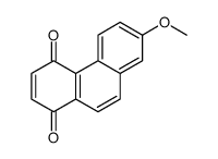 7-methoxyphenanthrene-1,4-dione Structure