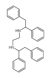 N,N-bis(1,2-diphenylethyl)ethane-1,2-diamine Structure