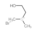Sulfonium, (2-hydroxyethyl)dimethyl-, bromide结构式