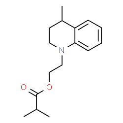 3,4-dihydro-2,2,4-trimethyl-2H-quinoline-1-ethyl acetate结构式