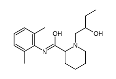 N-(2,6-dimethylphenyl)-1-(2-hydroxybutyl)piperidine-2-carboxamide结构式