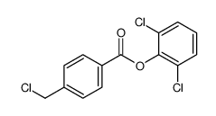 (2,6-dichlorophenyl) 4-(chloromethyl)benzoate Structure