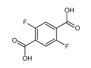 2,5-二氟对苯二甲酸结构式