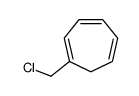 1-(chloromethyl)cyclohepta-1,3,5-triene结构式