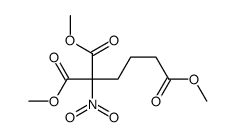 trimethyl 1-nitrobutane-1,1,4-tricarboxylate结构式