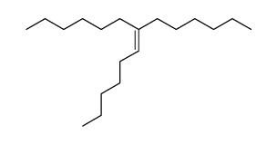 7-hexyl-tridec-6-ene结构式