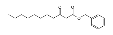 3-Oxoundecansaeure-benzylester Structure