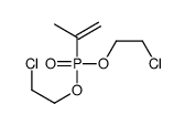 2-[bis(2-chloroethoxy)phosphoryl]prop-1-ene Structure