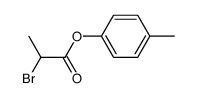 2-bromo-propionic acid p-tolyl ester Structure