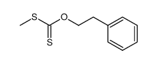 O-phenethyl S-methyl xanthate Structure