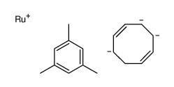 cycloocta-1,3-diene,ruthenium(1+),1,3,5-trimethylbenzene Structure