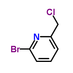2-Bromo-6-(chloromethyl)pyridine structure
