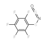 Cyclohexanamine,1,2,3,4,5-pentafluoro-N-mercapto-N-sulfinyl- Structure