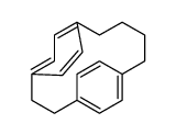 Tricyclo[10.2.2.24,7]octadeca-1(14),4,6,12,15,17-hexaene结构式