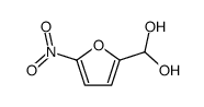 (5-nitrofuran-2-yl)methanediol结构式