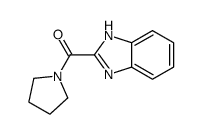 1H-benzimidazol-2-yl(pyrrolidin-1-yl)methanone Structure