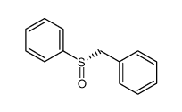 [(S)-phenylsulfinyl]methylbenzene Structure