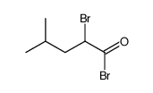 2-Bromo-4-methylpentanoic acid bromide结构式