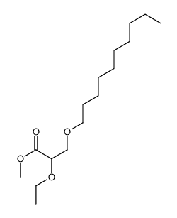 methyl 3-decoxy-2-ethoxypropanoate结构式
