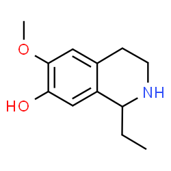 7-Isoquinolinol,1-ethyl-1,2,3,4-tetrahydro-6-methoxy-(9CI) structure