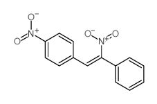 1-nitro-4-(2-nitro-2-phenyl-ethenyl)benzene Structure